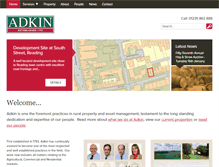 Tablet Screenshot of adkin.co.uk